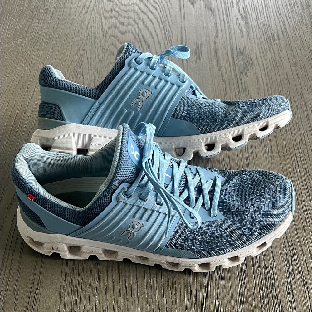 On Running Women's Light Blue Athletic Shoes
